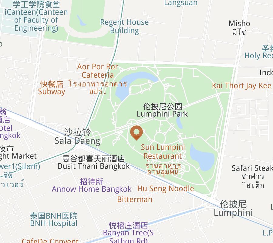 Hotel location map
