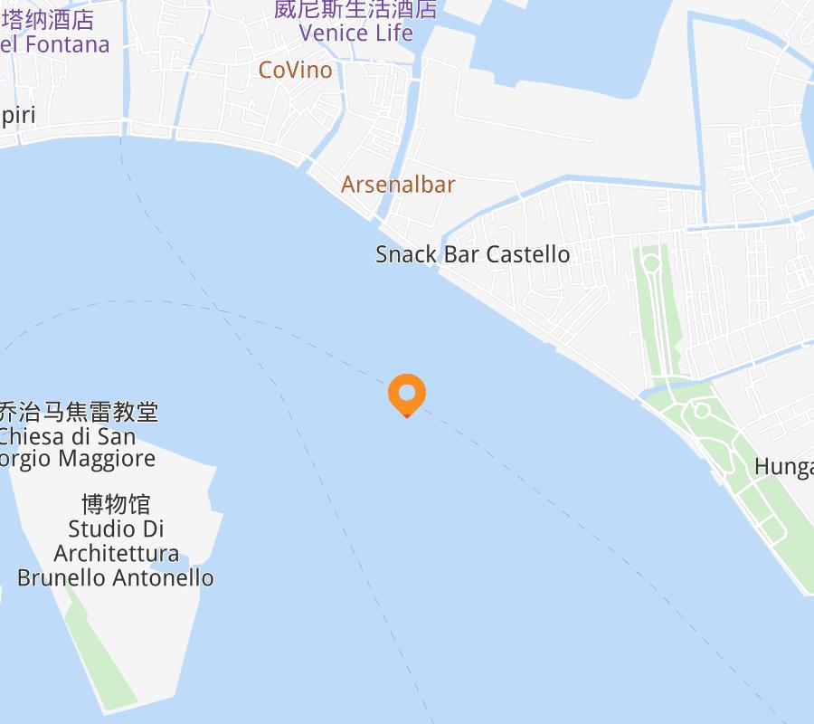 Hotel location map