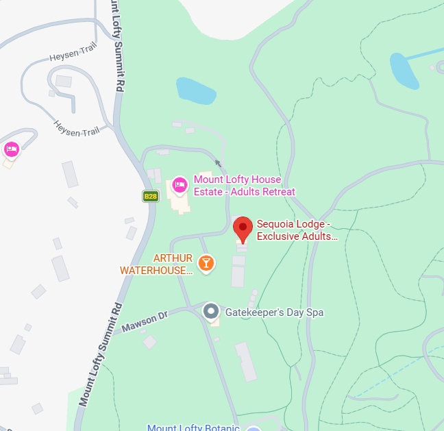 Hotel location map