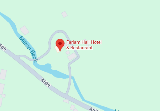 Hotel location map