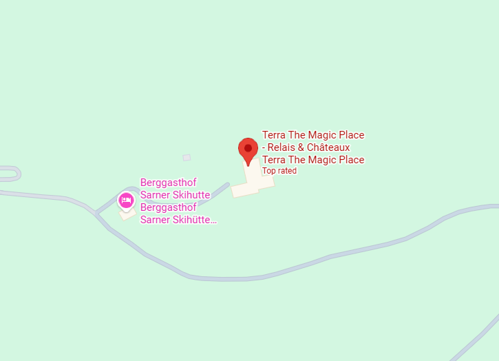 Hotel location map
