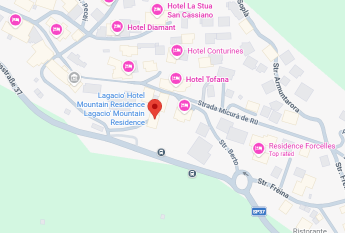Hotel location map