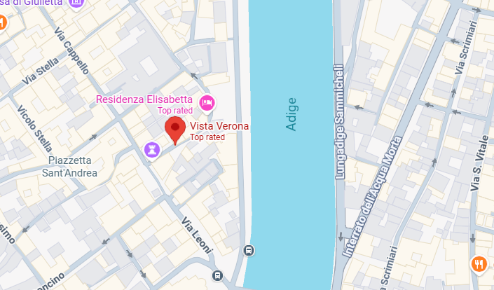 Hotel location map