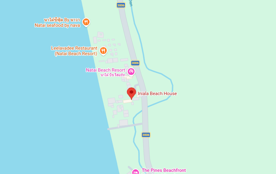 Hotel location map