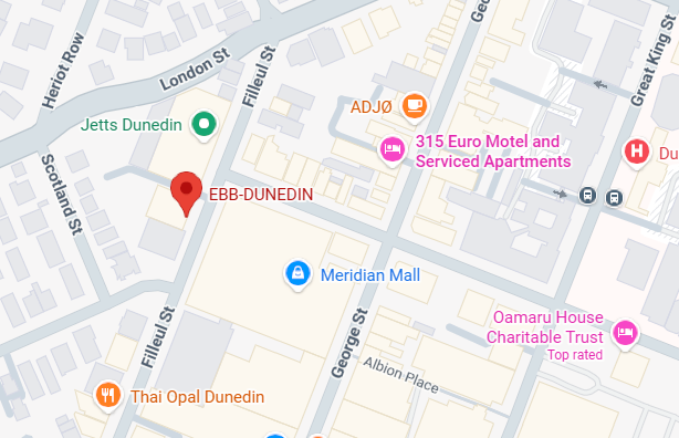 Hotel location map