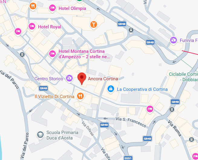 Hotel location map