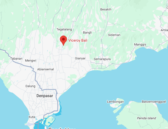 Hotel location map