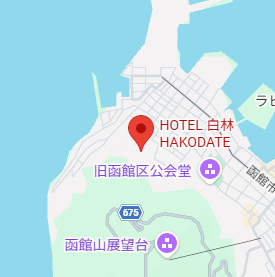 Hotel location map
