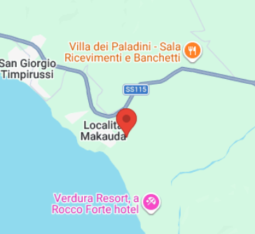 Hotel location map