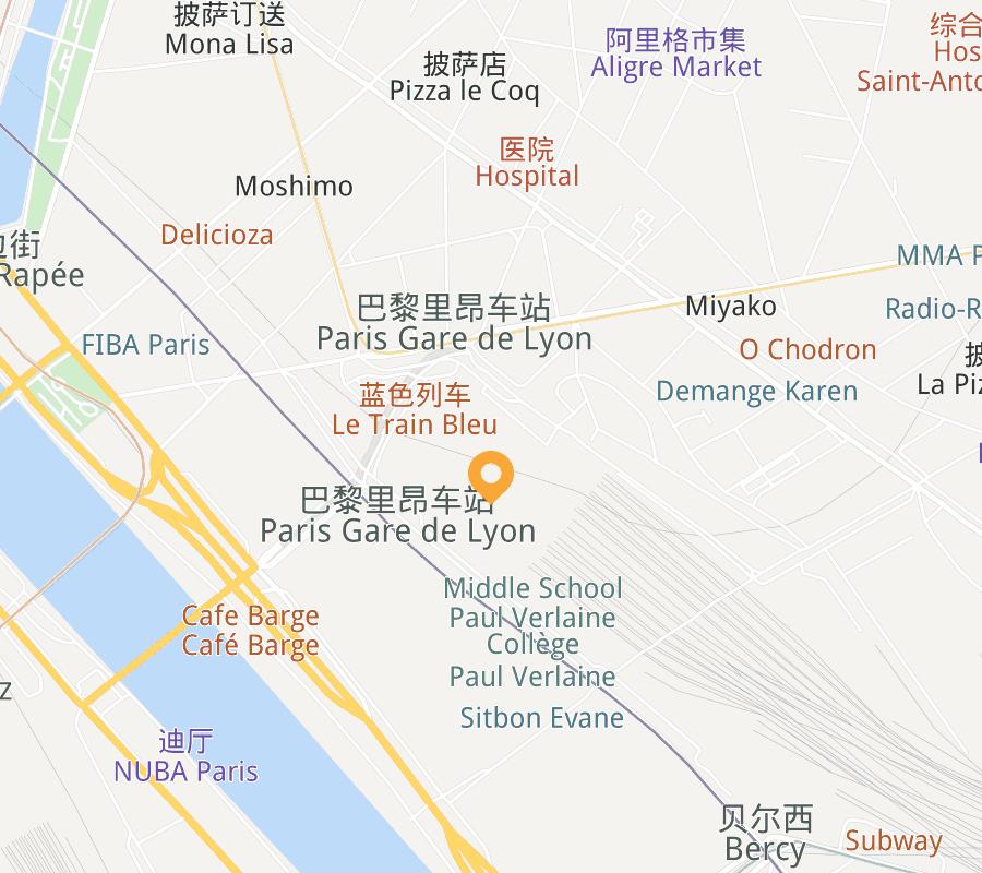 Apartment in Rue de Cerisoles C Map