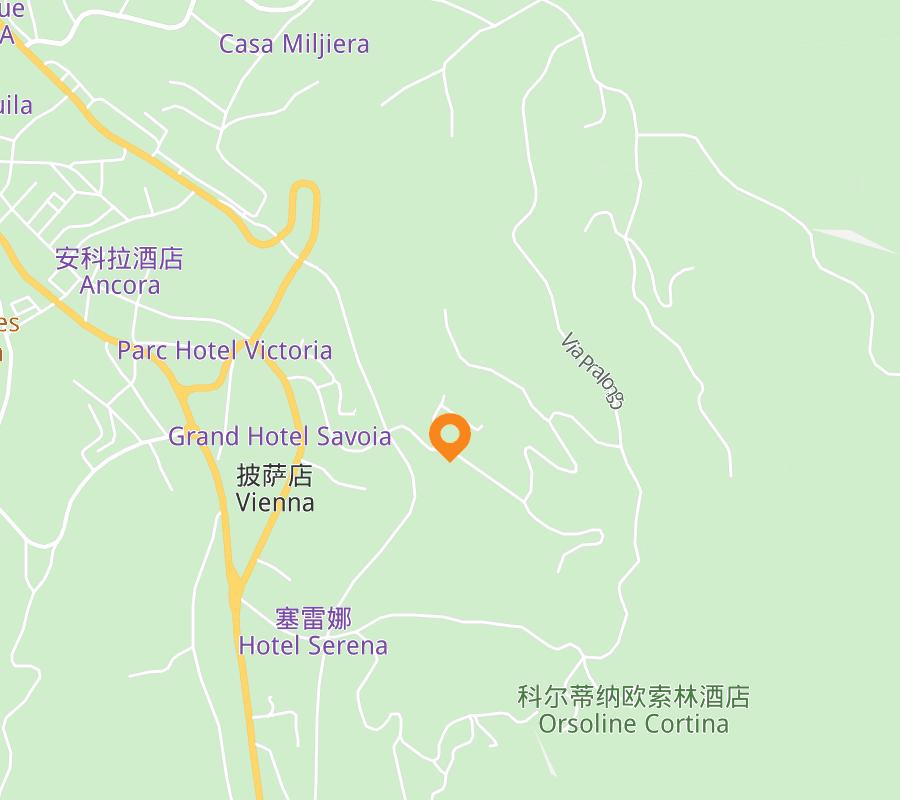 Chalet Dolce Vita Map