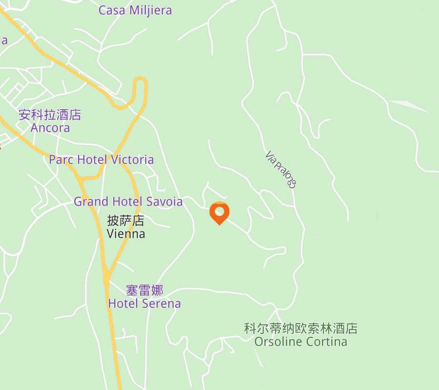 Chalet Perla LV Map