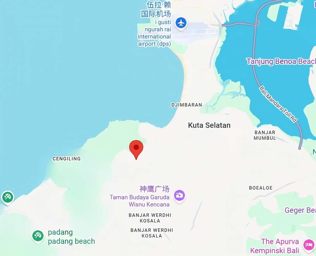 Villa Kapungkur Map