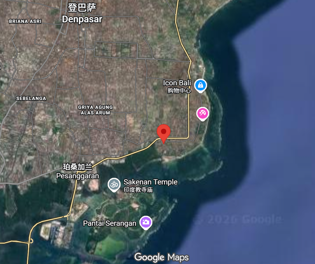 Manu Villas Map