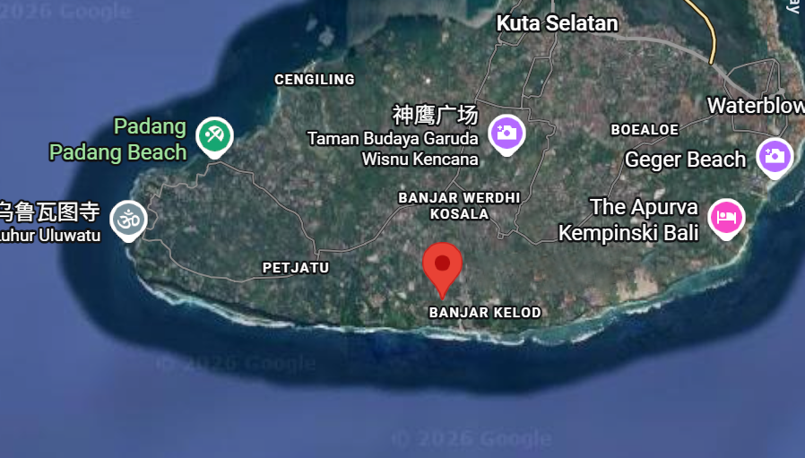 Cloud Nine Ungasan Map