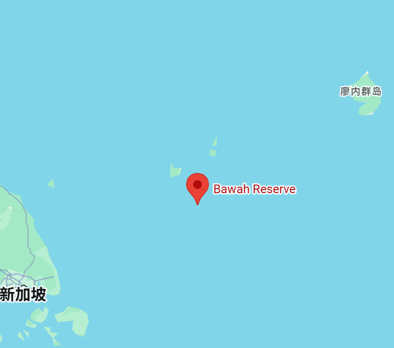 Bawah Reserve Map